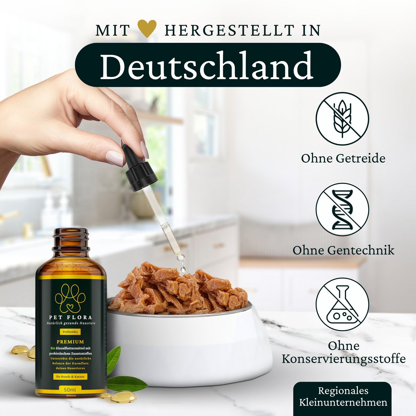 Premium Bio Probiotika für Hunde & Katzen