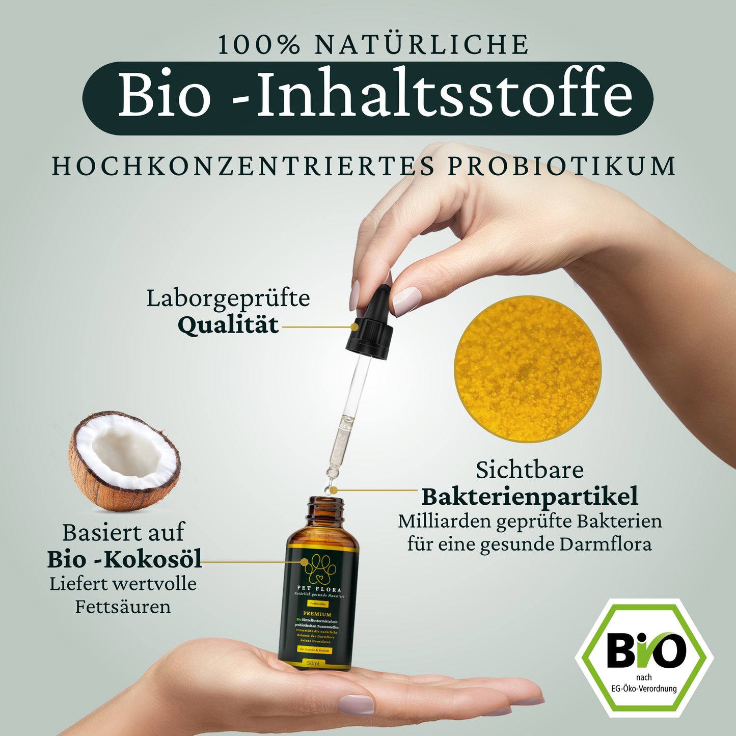 Premium Bio Probiotika für Hunde & Katzen